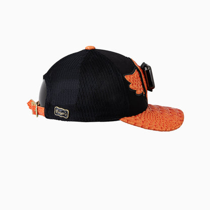 Breyer's Buck 50 Wool Trucker Hat With Leather Visor