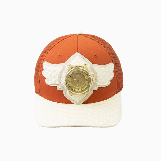 Breyer's Buck 50 Wool Trucker Hat With Leather Visor