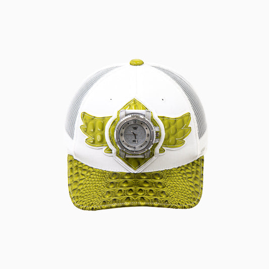 Breyer's Buck 50 Wool Trucker Hat With Leather Visor