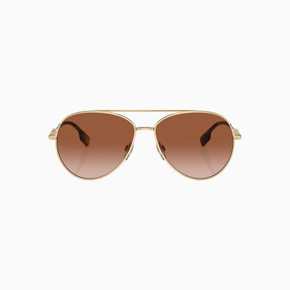 Women's Burberry Logo Pilot Sunglasses