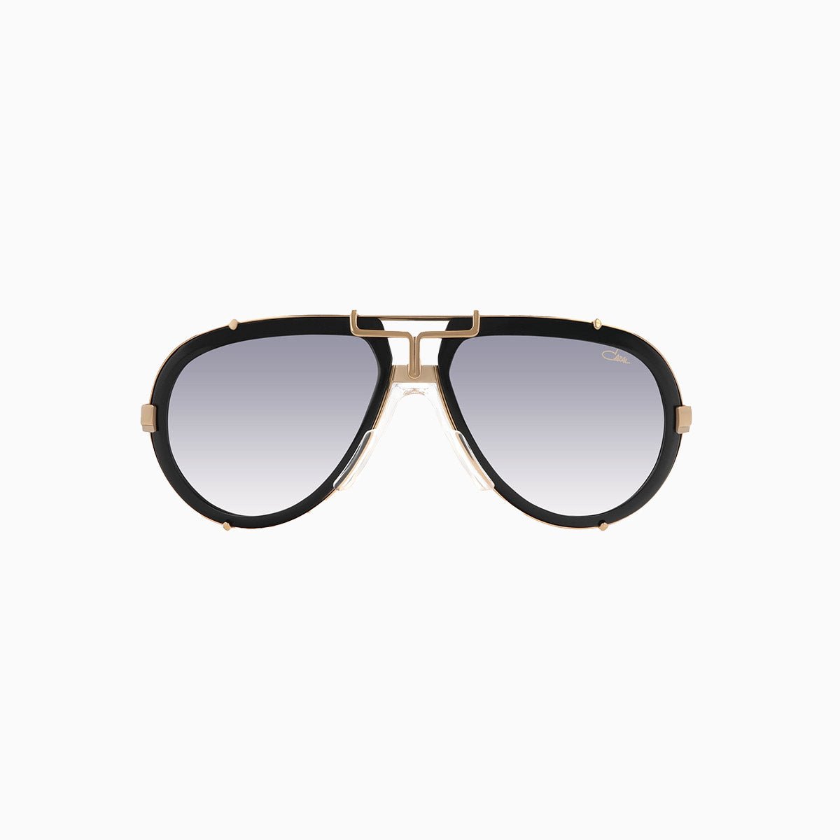 Mod 642 Cazal Black Gold Sunglasses