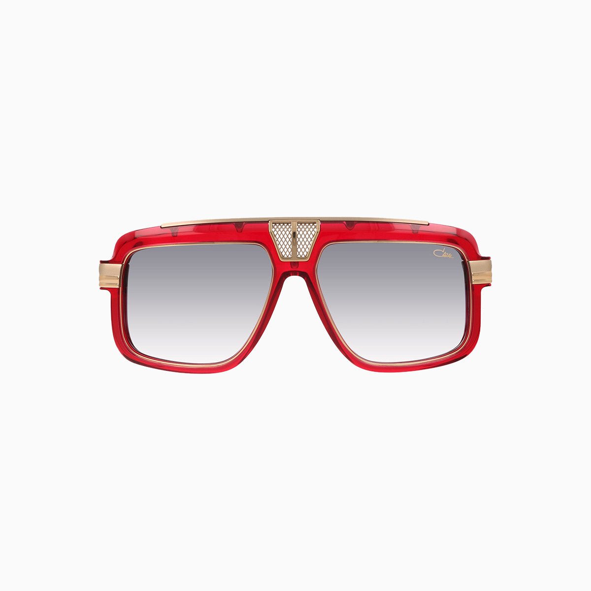 Mod 678 Cazal Red Gold Sunglasses