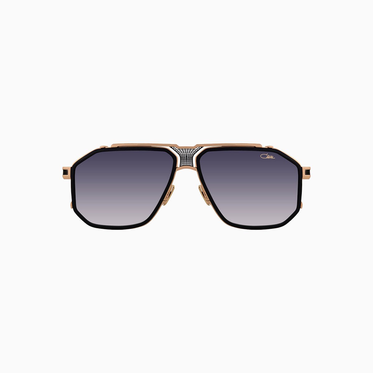 Mod 683 Cazal Black Gold Sunglasses