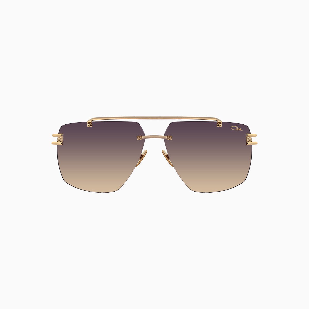 Cazal 9107 Black Gold Sunglasses