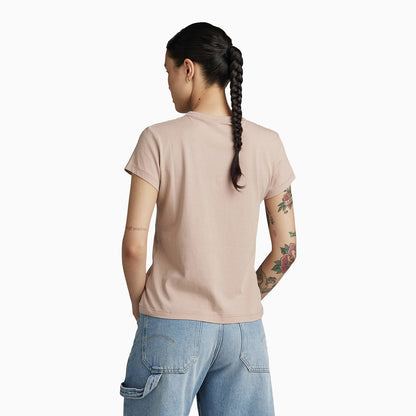 Women's Calligraphy Graphic Short Sleeve T-Shirt