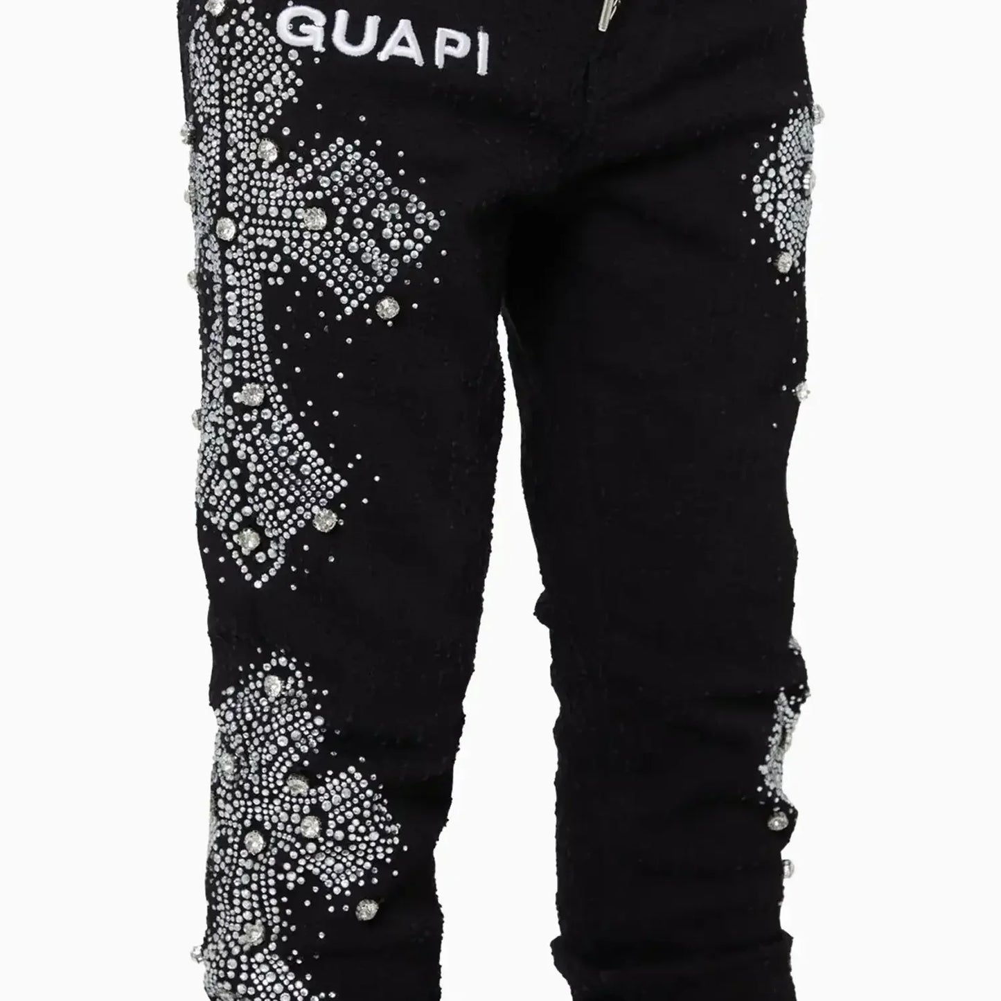 Kid's Distressed Cross Denim Pant