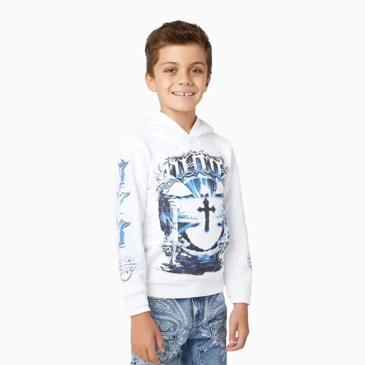 Kid's Heavens Vault Pull Over Hoodie