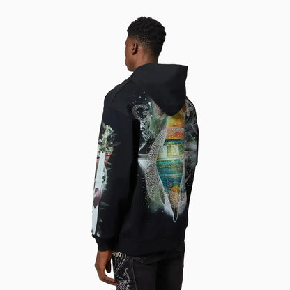 Men's Black Free Palestine Hoodie