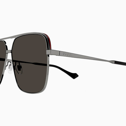 Men's Ruthenium Grey Specialized Fit Navigator Sunglasses