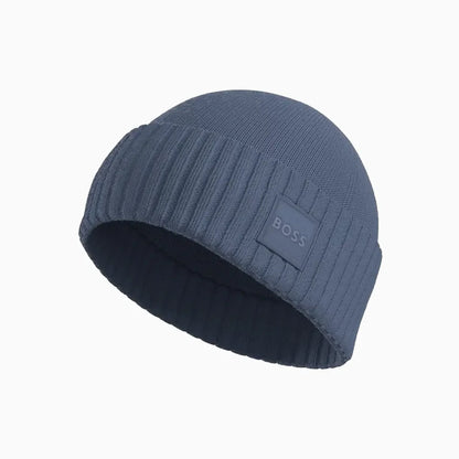 Hugo Boss Akaio Turn-Up Beanie Hat