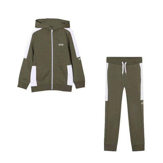 Kid's French Terry Hooded Tracksuit