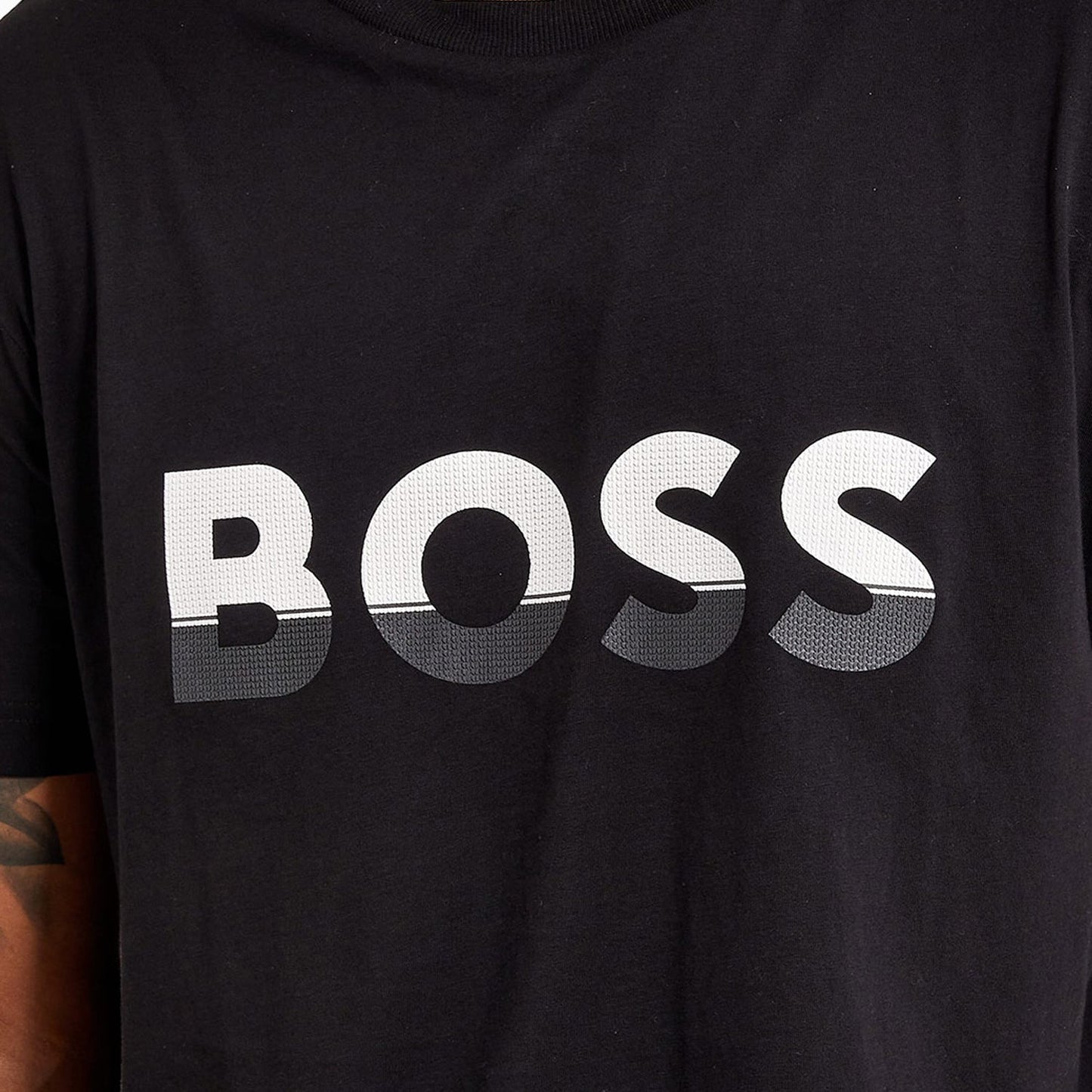 Men's Boss Logo Short Sleeves T Shirt