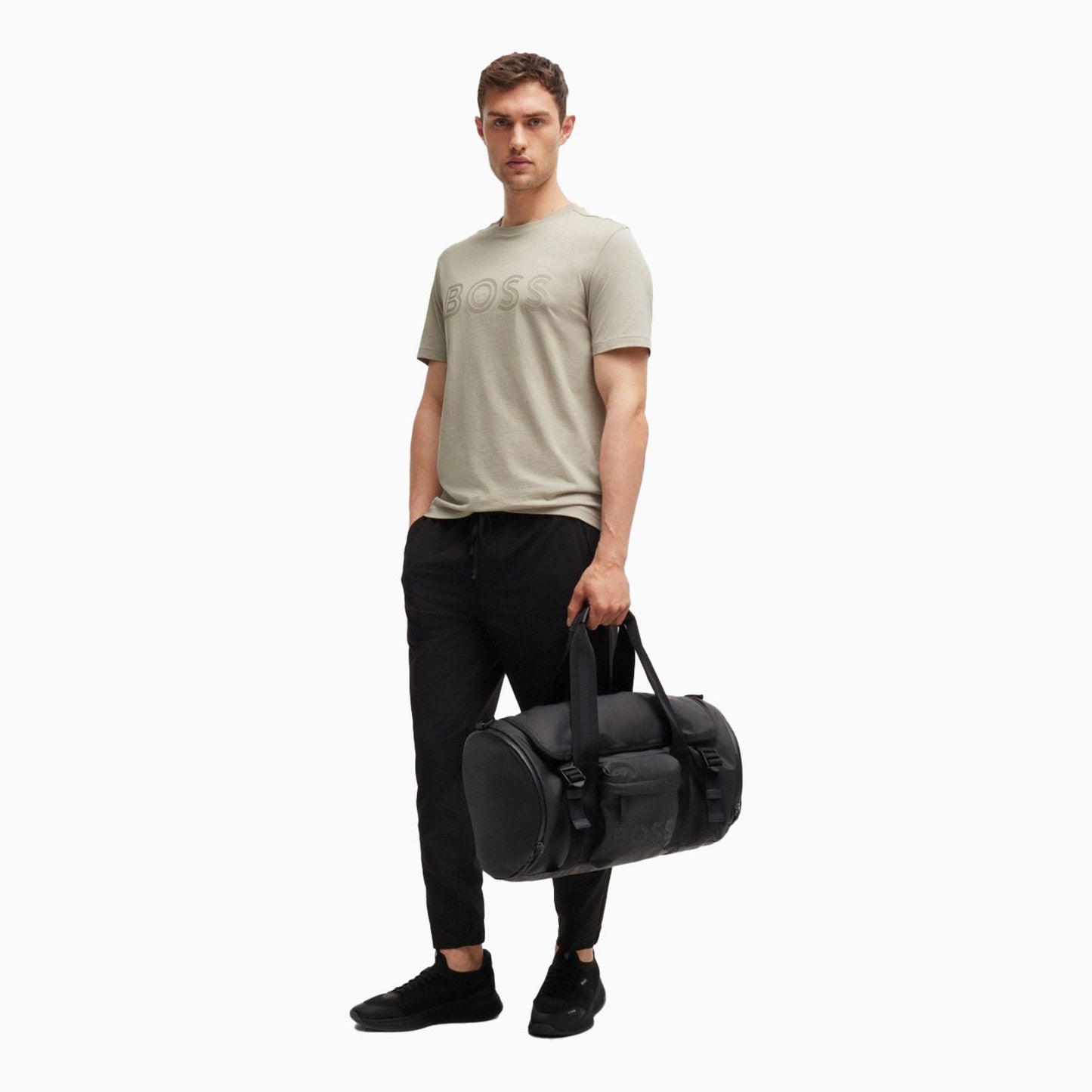 Men's Cotton Jersey Regular Fit T-Shirt With Logo Artwork