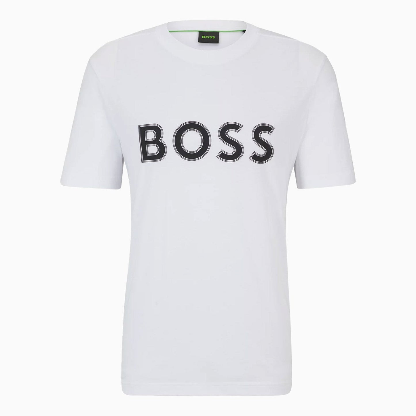 Men's Cotton Jersey Regular Fit T-Shirt With Logo Print