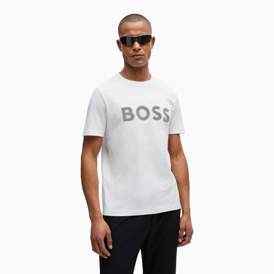 Men's Cotton Jersey Regular Fit T-Shirt With Mesh Logo