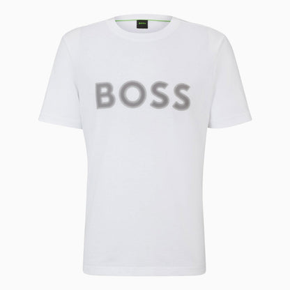 Men's Cotton Jersey Regular Fit T-Shirt With Mesh Logo