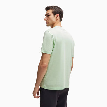 Men's Cotton Jersey Regular Fit T-Shirt With Mesh Logo