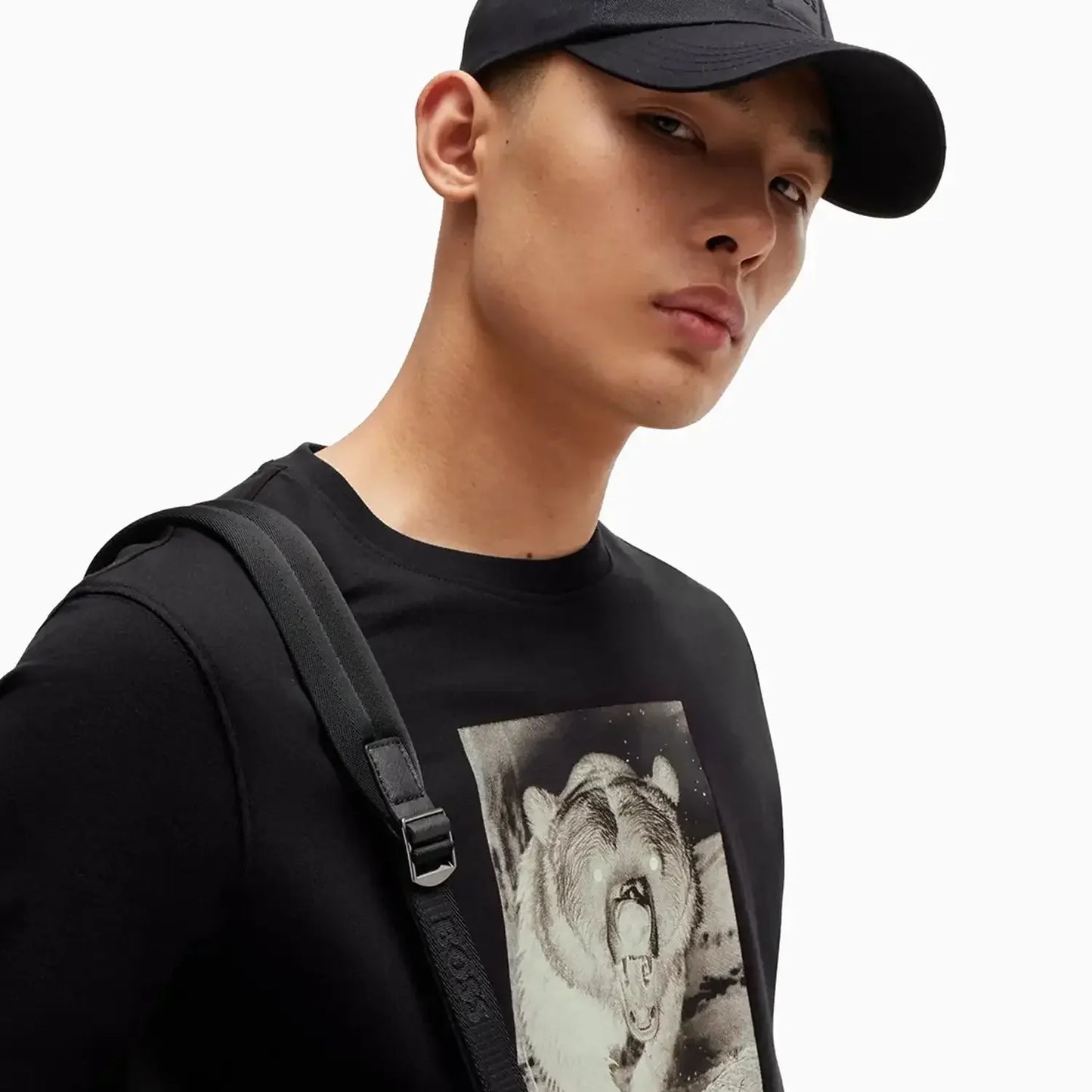 Men's Cotton Jersey Regular Fit T-Shirt With Seasonal Print