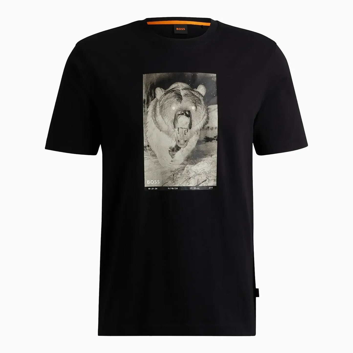 Men's Cotton Jersey Regular Fit T-Shirt With Seasonal Print