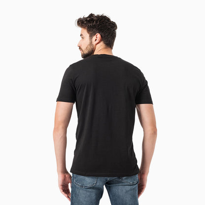 Men's Cotton Jersey With Rubber Print Logo T Shirt