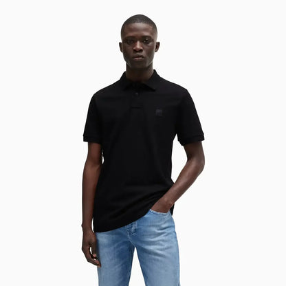 Men's Extra Slim Fit Stretch Polo Shirt With Logo Tape
