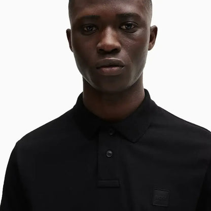 Men's Extra Slim Fit Stretch Polo Shirt With Logo Tape