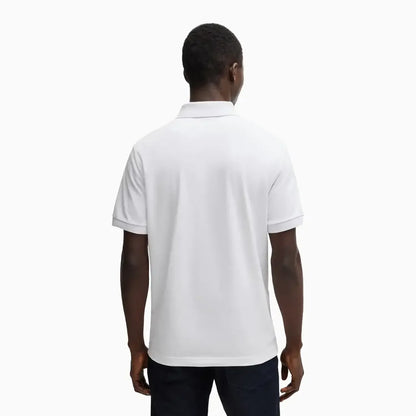 Men's Extra Slim Fit Stretch Polo Shirt With Logo Tape