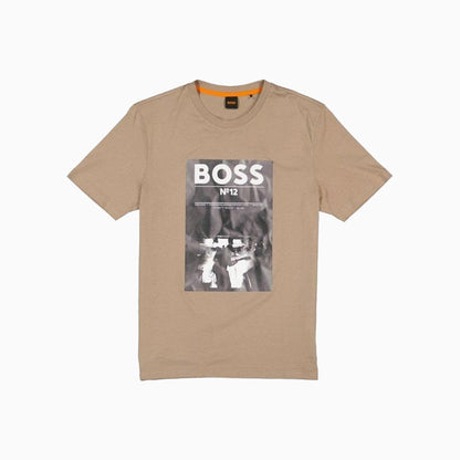 Men's Regular Fit T-Shirt in Cotton With Seasonal Artwork