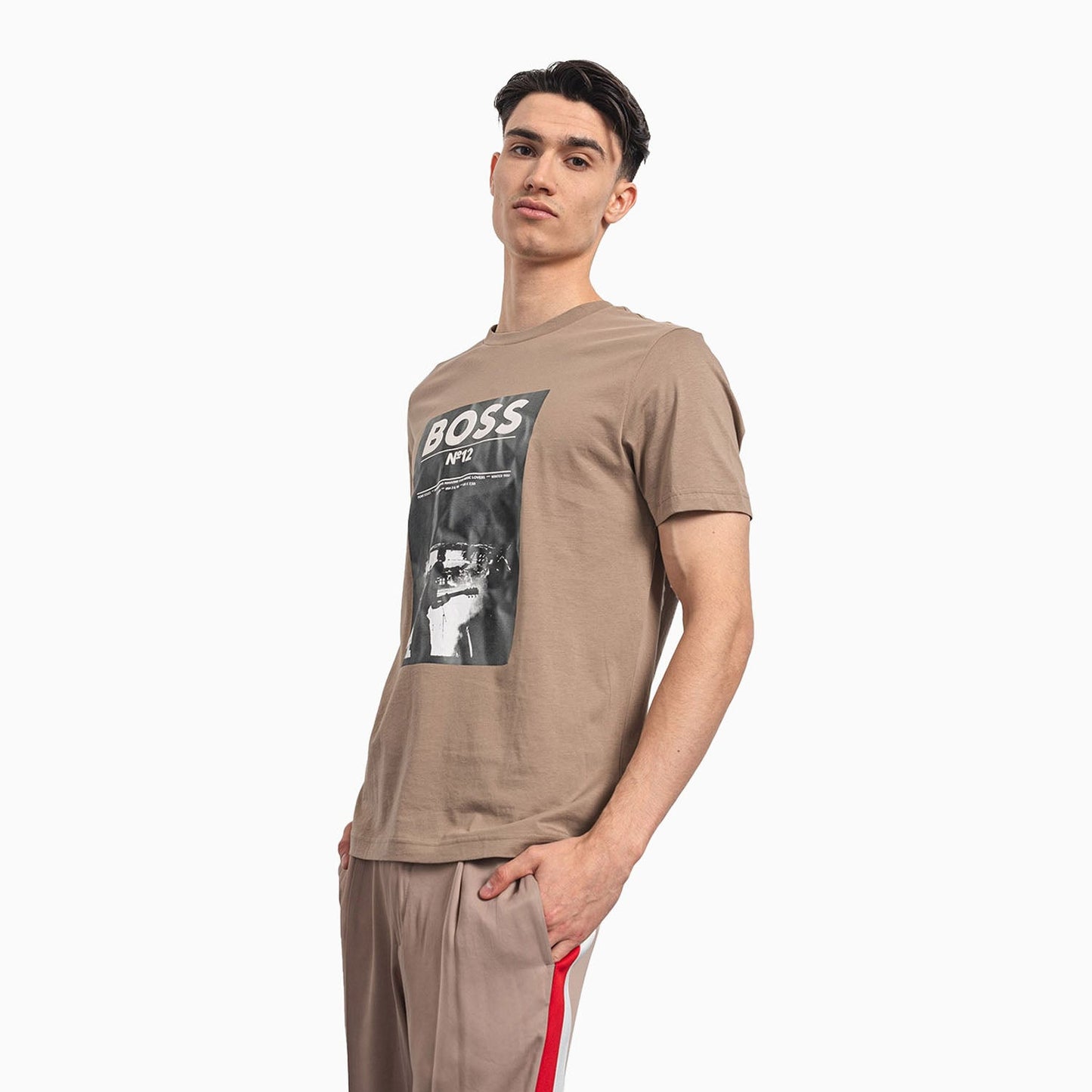 Men's Regular Fit T-Shirt in Cotton With Seasonal Artwork