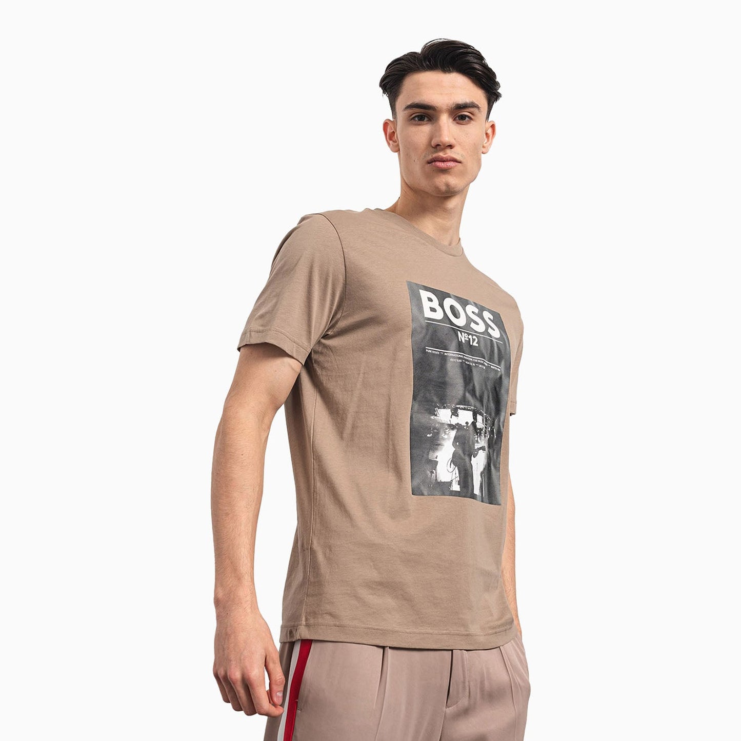 Men's Regular Fit T-Shirt in Cotton With Seasonal Artwork