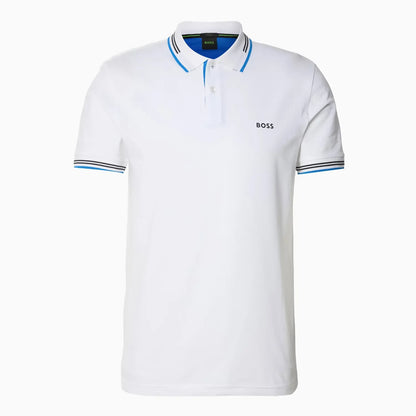 Men's Stretch Cotton Slim Fit Polo Shirt With Branding