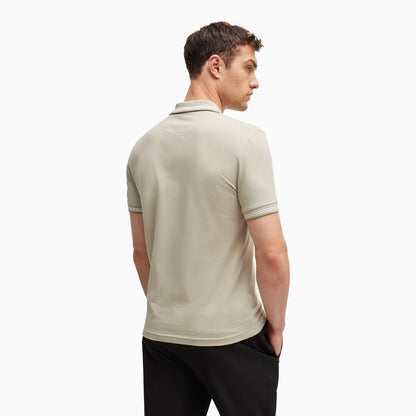 Men's Stretch Cotton Slim Fit Polo Shirt With Branding