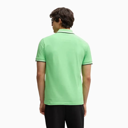 Men's Stretch Cotton Slim Fit Polo Shirt With Branding
