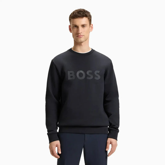 Men's Stretch Cotton Sweatshirt with Sandwich Logo