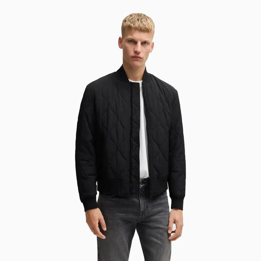 Men's Water Repellent Jacket With Onion Quilting