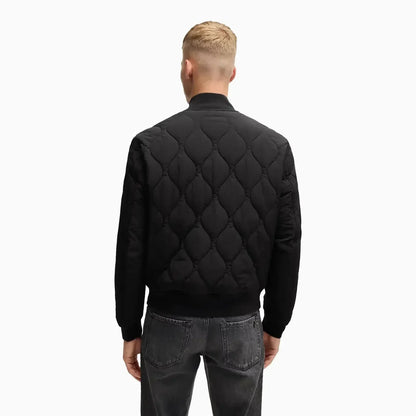 Men's Water Repellent Jacket With Onion Quilting
