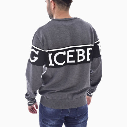 Men's Round Neck Knitted Sweatshirt