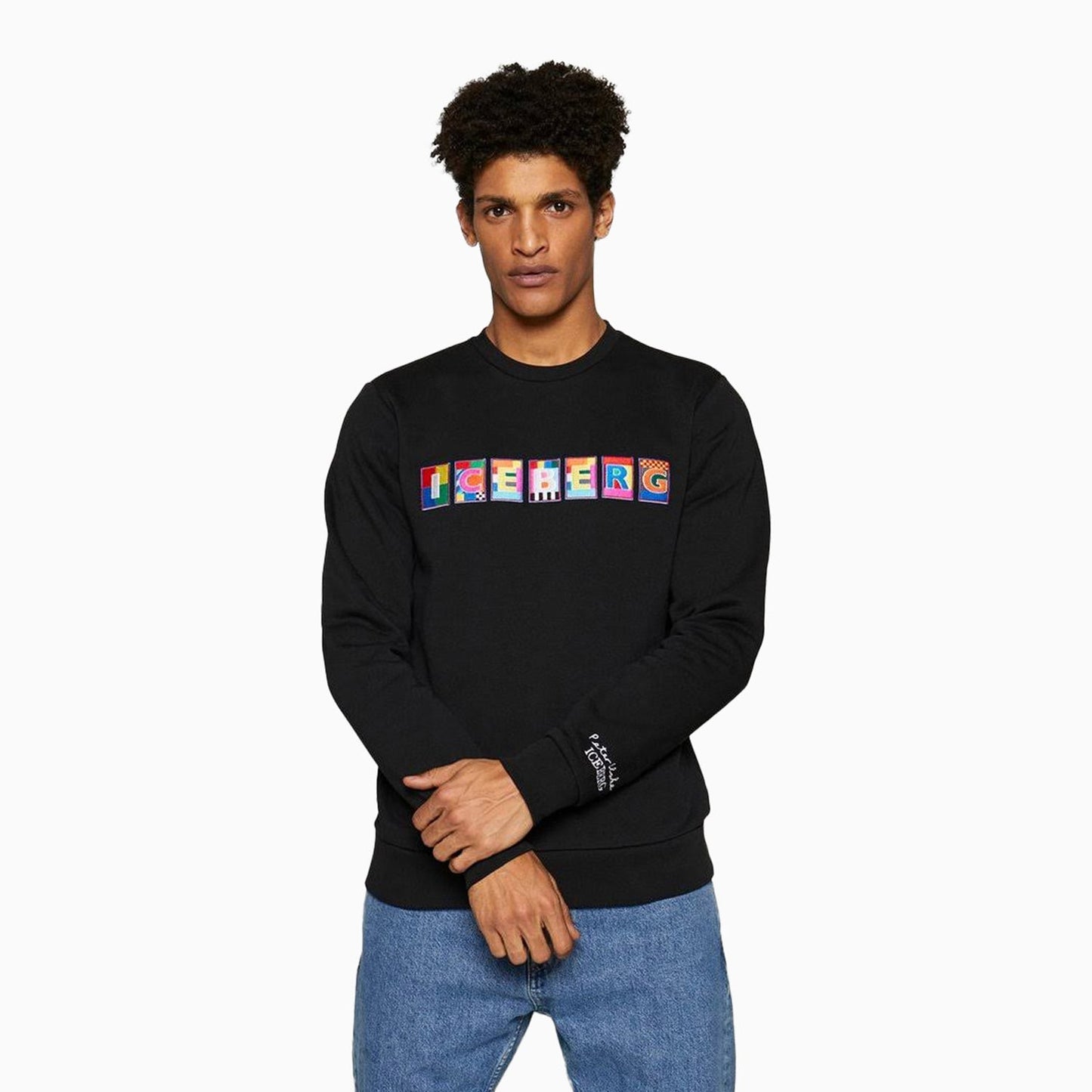 Men's Iceberg Logo Sweatshirt