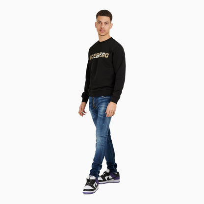 Men's Iceberg Logo Sweatshirt