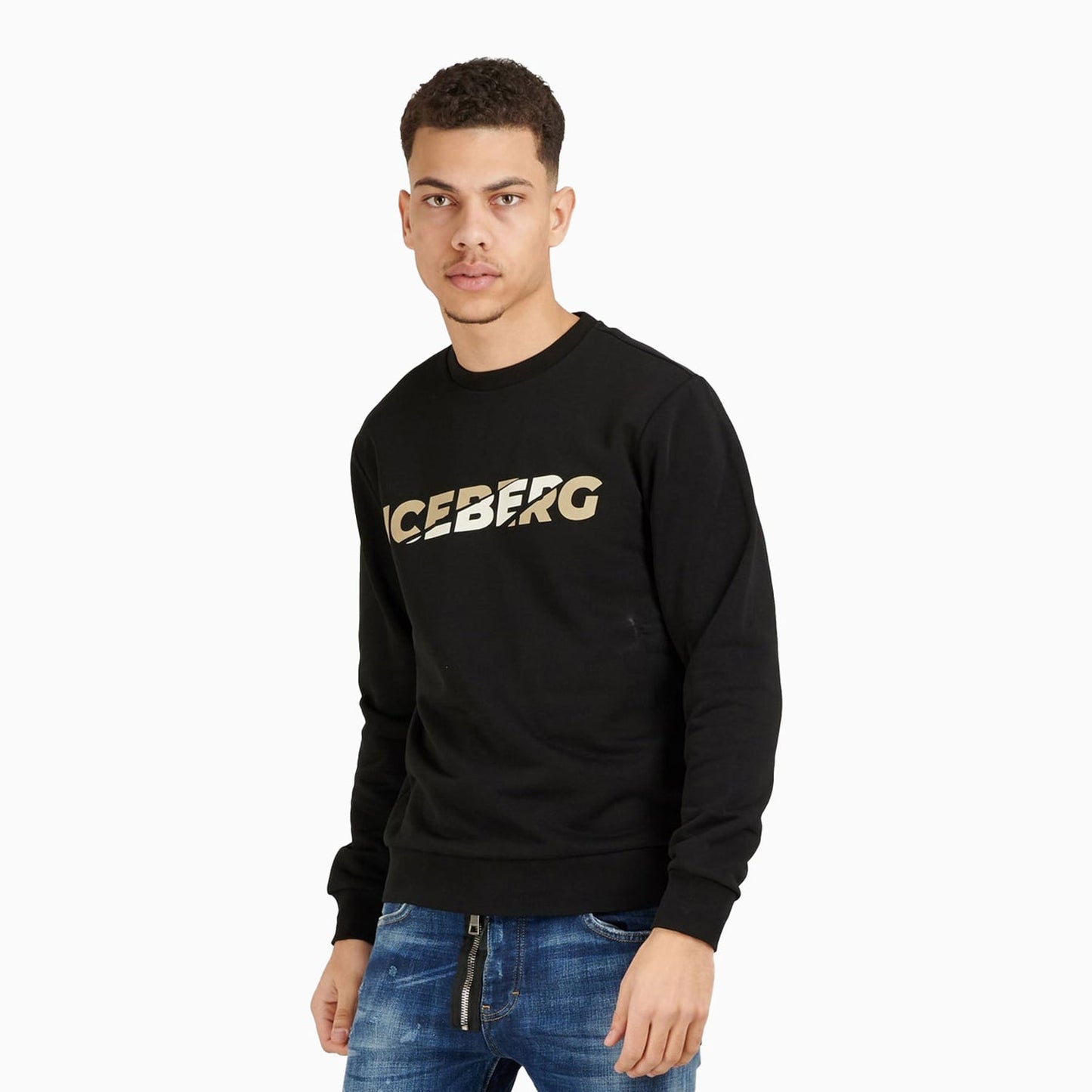 Men's Iceberg Logo Sweatshirt
