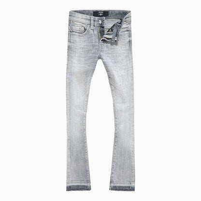 Kid's Super Skinny Stacked Starry Night Denim Pant