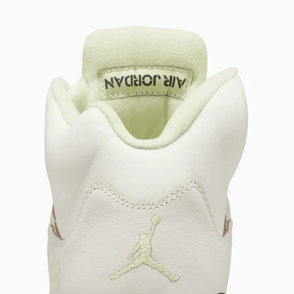 Women's Air Jordan 5 Retro "Luminous Green and Sail"