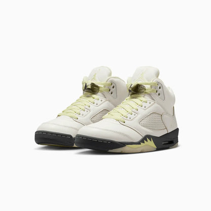 Women's Air Jordan 5 Retro "Luminous Green and Sail"