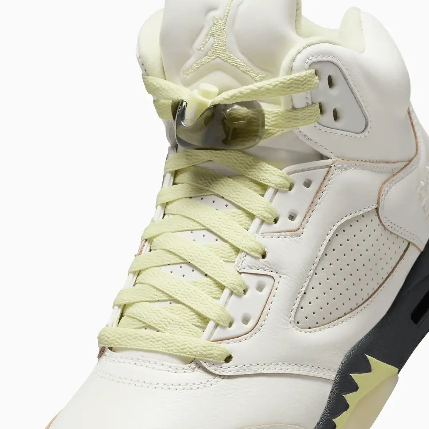 Women's Air Jordan 5 Retro "Luminous Green and Sail"