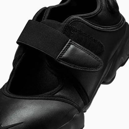 Women's Air Rift Leather "Triple Black"