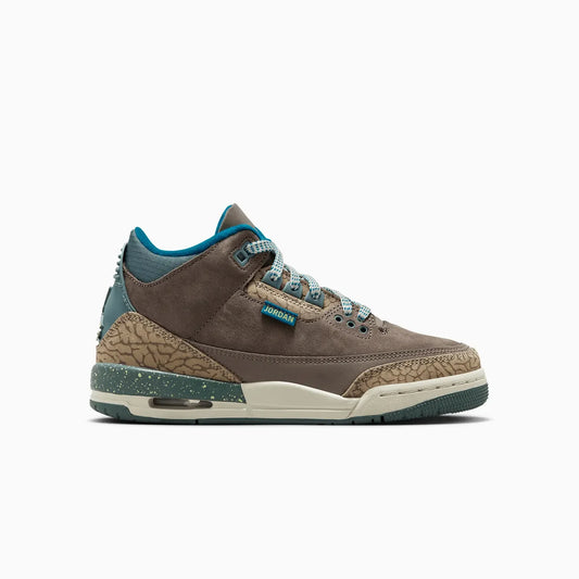 Kid's Air Jordan 3 Retro "Olive Grey" Grade School