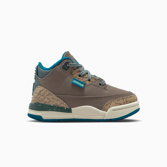 Kid's Air Jordan 3 Retro "Olive Grey" Toddlers