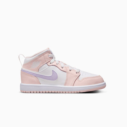 Kid's Air Jordan 1 Mid "Fierce Pink" Pre School