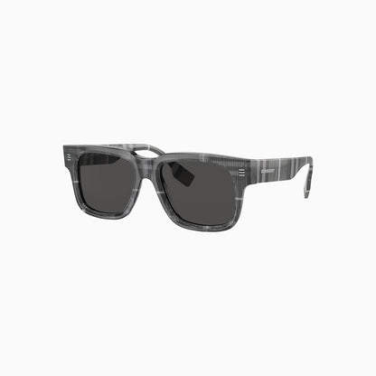 Men's Burberry Hayden Charcoal Sunglasses