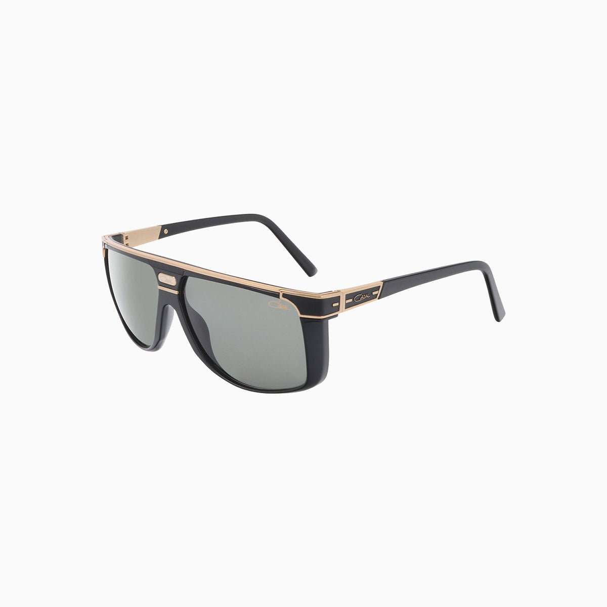 Men's Cazal 673 Black Gold Sunglasses